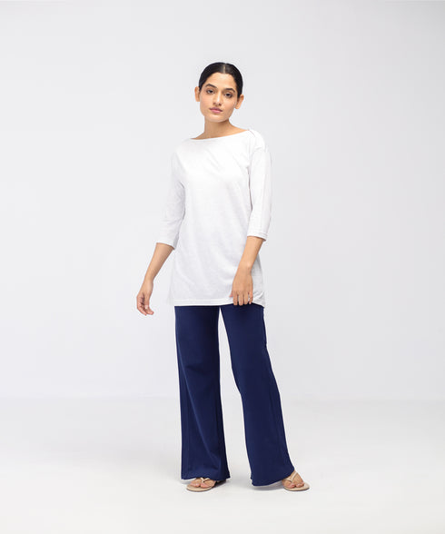 Women's Raw Hem Flare Pants